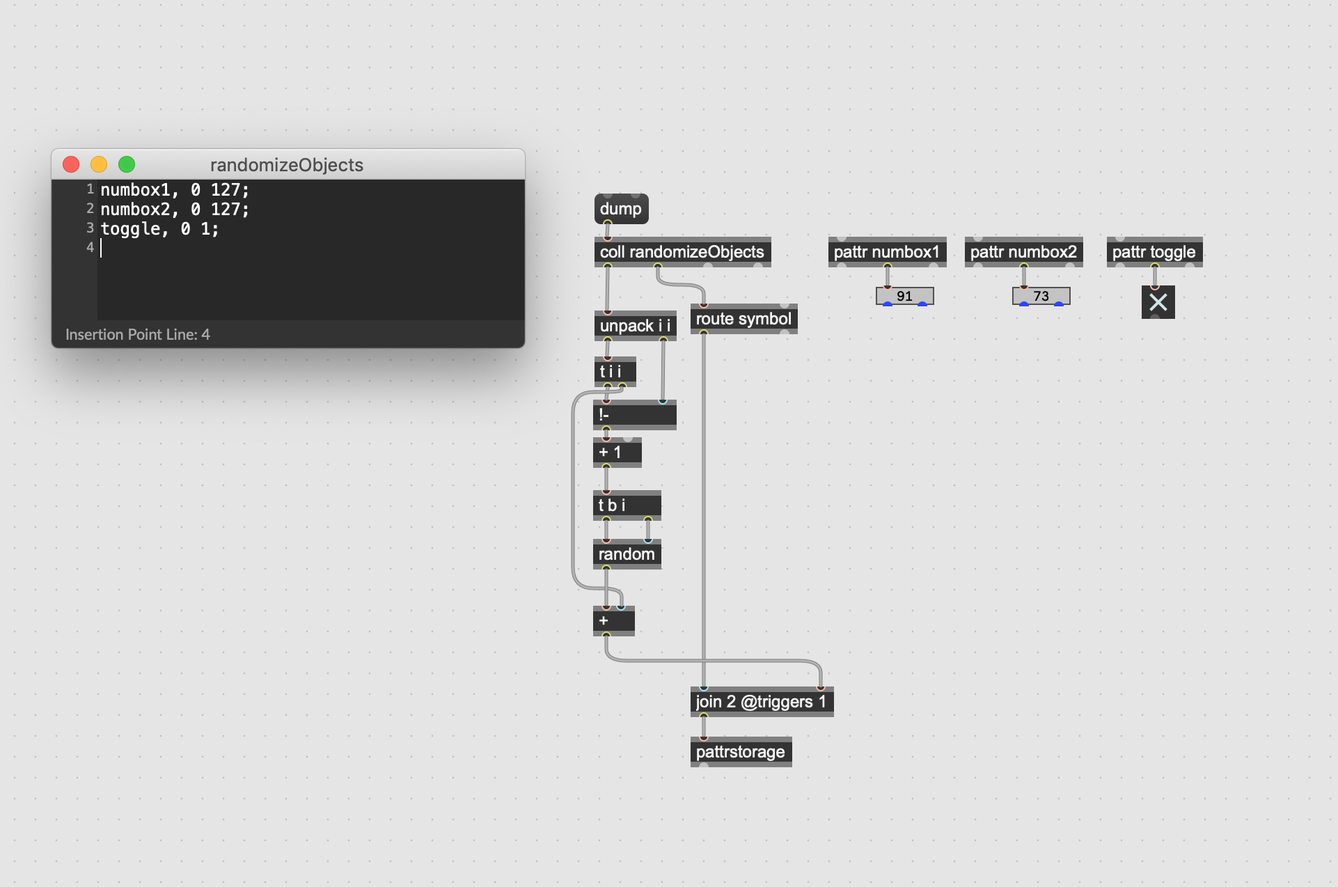 randomize pattrstorage values - MaxMSP Forum | Cycling '74
